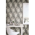 NuWallpaper Bauhaus Weathered Wood Peel & Stick Wallpaper
