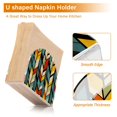thumbnail image 5 of Yayeee Napkin Holder for Table Kitchen Paper Tissue Organization, Yellow Geometric, 5 of 8