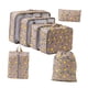 thumbnail image 4 of Cubos de embalaje perfecl Organizadores de equipaje para viajes familiares y de negocios Limón gris, 4 of 8