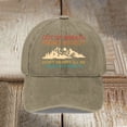 thumbnail image 2 of GDREDA Casquettes pour Femme, Chapeau de Randonnée Amusant, Casquette de Baseball Rétro Colorée Imprimée, Casquette de Baseball Classique Ajustable, Kaki, 2 of 6
