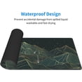 thumbnail image 5 of Golden Mountain Line Moon Landscape Gaming Mouse Pad XL Extended Large Mousepad with Nonslip Rubber Base Stitched Edges Laptop Computer Keyboard Desk Mat for Office Home Gamer, 5 of 5