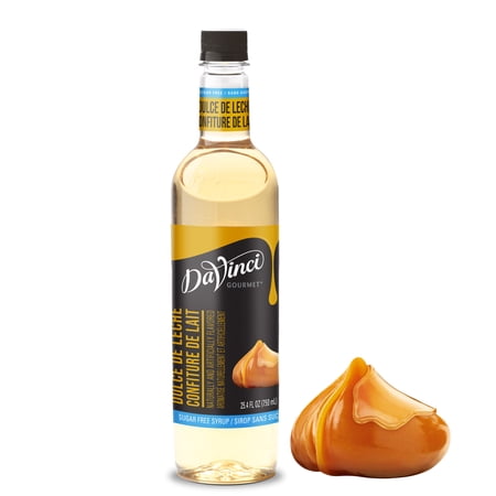 DaVinci Gourmet Sugar-Free Dulche De Leche Syrup, 25.4 Fluid Ounces (Pack of 1)