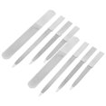 thumbnail image 2 of Shisuyan 8pcs Nail File Set Stainless Steel Double-sided Manicure Files for Nail Shop, 2 of 8