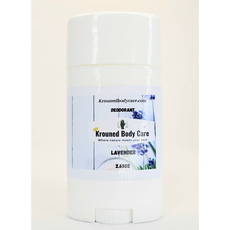 Krouned- Natural Deodorant (Lavender) Pack of 2