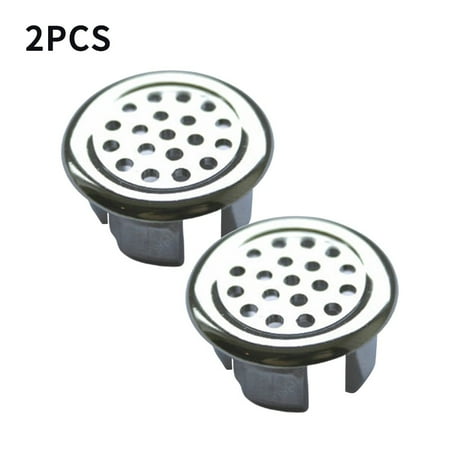 

Sufanic Overflow Ring Bathroom Overflow Covers for Basin/Sink Chromed Replacement Hole