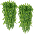 thumbnail image 1 of Follaje Artificial Colgante Largo Helecho 2 Piezas Verdes Belug  Flor Decorativa Artificial, 1 of 4