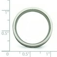 thumbnail image 4 of Titanium Sterling Silver 8mm Satin Wedding Ring Size 7, 4 of 5