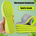 thumbnail image 3 of Orthopedic Sports Insoles Plantar Fasciitis Insoles Breathable Mugwort Deodorizing Insoles for Men Women Feet Relief, 3 of 7
