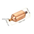 thumbnail image 2 of Uxcell 3P Air Conditioner Filter Drier, Pure Copper Thickened Liquid Line Replacement, Copper, 2 of 4