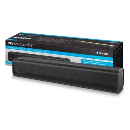 Pure Acoustics HDS-50 Portable Multimedia Surround Sound Bar - 25W