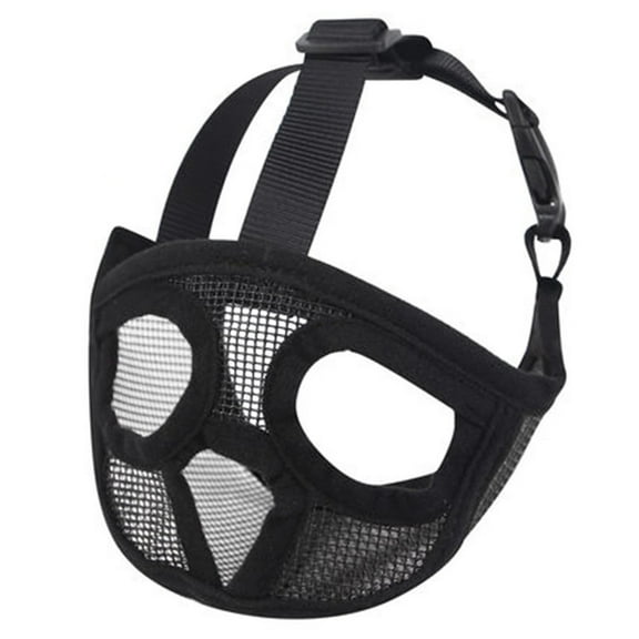 Pet Dog Muzzles Adjustable Bulldog Muzzle Dog Mouth Mask Breathable Muzzle For Anti Stop Barking Prevent Biting