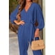 thumbnail image 3 of Mono Enterizo PRETTYGARDEN con Cuello en V y Mangas Largas Talla M, 3 of 6