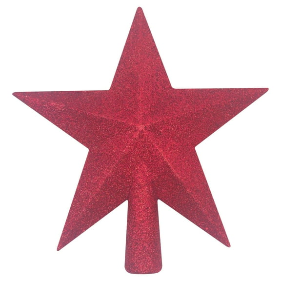 ZTTD Star Tree Topper, 8" Christmas Tee Topper Decorations,Glitter 3D Xmas Bethlehem Star Waterproof Shatter-Proof, Christmas Tree Topper Ornament Decor for Christmas Holiday Party Indoor Outdoor Use