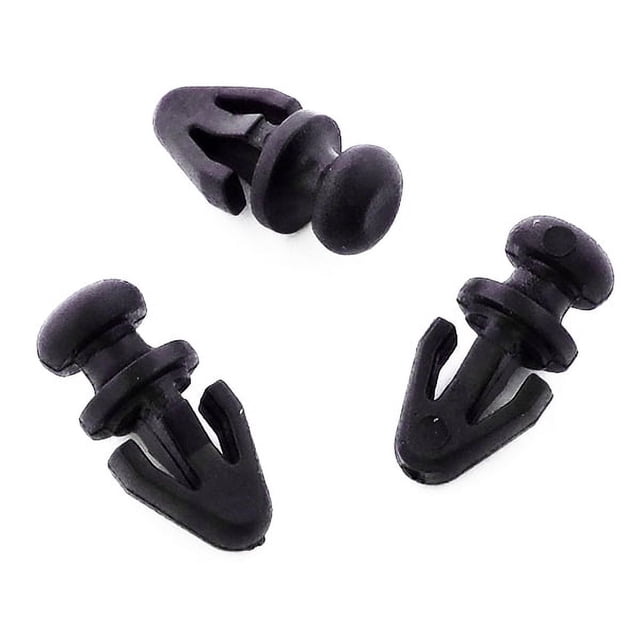 FESTFENDS 10Ud Clips De Goma Para Sellos De Fiesta Mondeo Accesorios En Plástico Negro