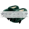 thumbnail image 3 of Kids Winter Solid Color Thickened Fleece House Slippers Claw, 3 of 7