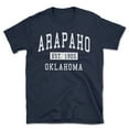 thumbnail image 1 of Arapaho Oklahoma Classic Established Men's Cotton T-Shirt, 1 of 1