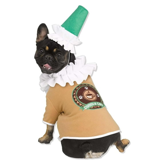 Funworld Cuddly Cafe Pet Costume | Large (29-44lbs) Unisex