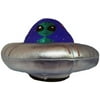 Over The Moon UFO Spins Alien Lights Sounds 3 AA batteries Spins Spaceship Plush Animated Toy