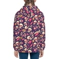thumbnail image 6 of Sikiie music Skull record Guitar Zip Up Hoodie Teenage, hoodies for Teenage, Zipper Sweatshirt Jacket for Daily, Traveling-Medium, 6 of 6