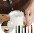 thumbnail image 2 of Egg Beater Handheld Coffee Frother Mixer for Whisking Milk and Creating Foam, 2 of 9