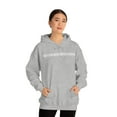 thumbnail image 2 of You are worthy barcode Heavy Blend Hooded Sweatshirt, 2 of 6