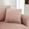 thumbnail image 3 of Leumius Accent Chair Armchair,Comfy Upholstered Single Sofa Chair with 2 Pillow for Living Room,Bedroom,Pink, 3 of 8