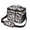 Cow Print Pattern, variant on Cow and Heart White Pattern Insulated Lunch Box for Women Men, Medium Leakproof Cooler Bag with Adjustable Strap, 10"x6.7"x8"