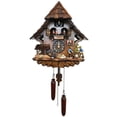 thumbnail image 2 of 13.5" Engstler Battery-Operated Working Men Full Size Cuckoo Wall Clock, 2 of 2