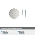thumbnail image 4 of Amerock Ballard 1-1/8 inch (29mm) Diameter Satin Nickel Cabinet Knob, 4 of 6