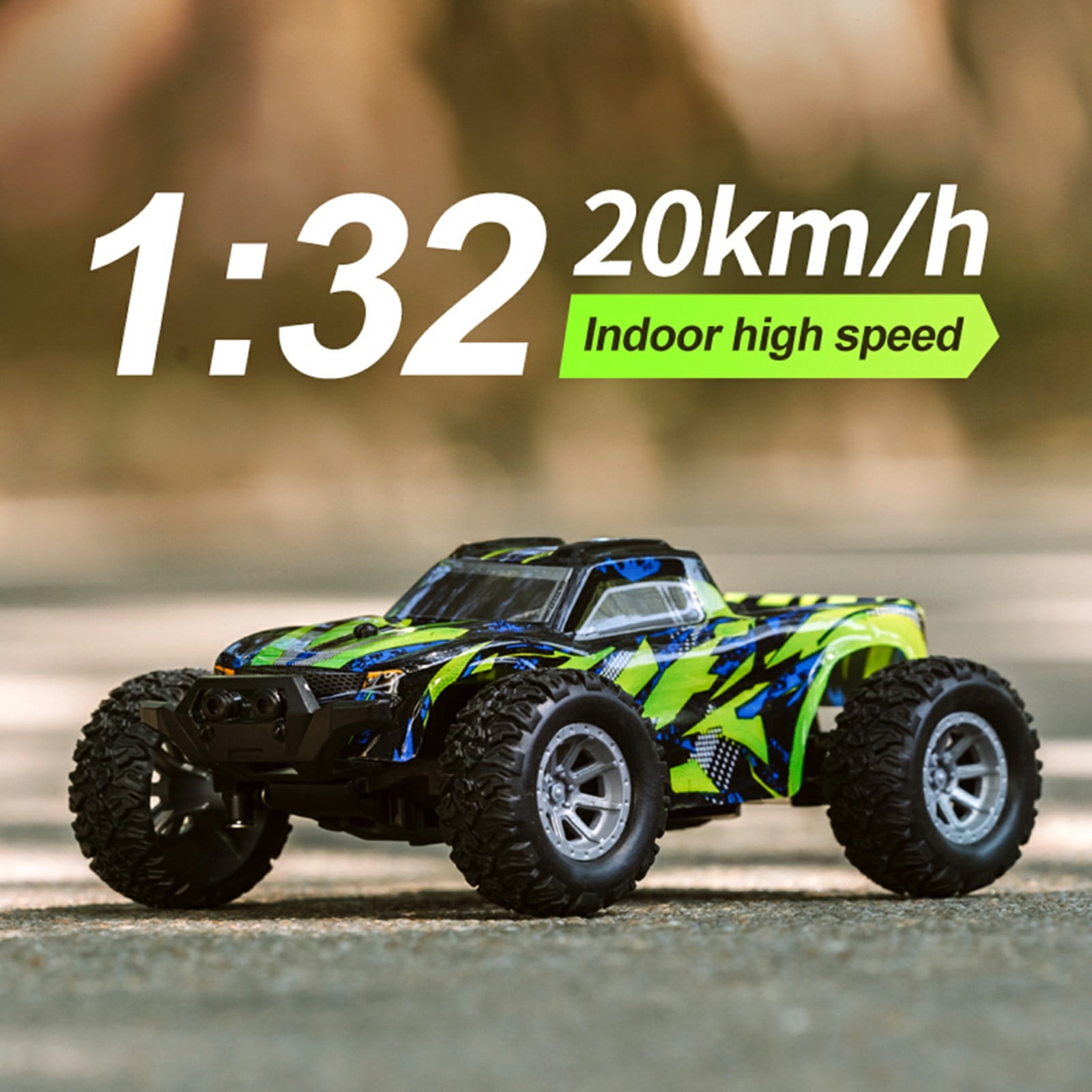 Uscallm 2Pcs High Speed Remote Control Drift Car, S801 1/32 2.4Ghz High Speed RC Car, 4wd Off-Road Drift Racing Remote ControlToy, All Terrain Crawler Car ForKidsAdults, Epic Gift Idea For BoysGirls