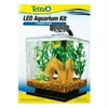 Tetra LED Glass Aquarium Kit - Black 1.5 Gallon - (7.25" x 8.5" x 11.5"), Great First Fish Aquarium