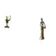 thumbnail image 1 of Figura de escritorio,Estatua de rana camarero,estante,escritorio,decoración del hogar,Figura de mujer africana,Estatua de dama tribal africana hecha a mano en una cafetería.,Figura de mujer, 1 of 8