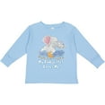 thumbnail image 3 of Inktastic My Babysitter Loves Me Cute Elephants Clouds Moon and Stars Boys or Girls Long Sleeve Toddler T-Shirt, 3 of 5