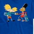 thumbnail image 3 of Hey Arnold! - Arnold and Gerald Skateboard - Men's Short Sleeve Graphic T-Shirt, 3 of 5