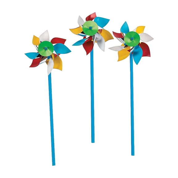 Beachball Pinwheels (3Dz) - Party Favors - 36 Pieces