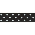 thumbnail image 4 of (3 pack) Offray Ribbon, Black with White Polka Dot 1 1/2 inch Grosgrain Polyester Ribbon for Sewing, Crafts, and Gifting, 9 feet, 1 Each, 4 of 7