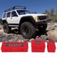 thumbnail image 3 of Caja de herramientas de simulación, decoración de maleta de equipaje para 1/10 RC Crawler TRX4 SCX10 90046 D90 (rojo), 3 of 9