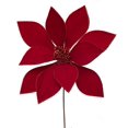 thumbnail image 1 of Valentina Poinsettia Stem Artificial Flower, 1 of 1