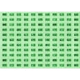thumbnail image 1 of Ahgly Company Machine Washable Indoor Rectangle Transitional Green Area Rugs, 5' x 7', 1 of 7