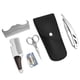 thumbnail image 1 of 6pcs Beard Kit Shaving Knife Blade Beard Brush Scissors Storage Bag Modeling SetBeard Care Set, 1 of 5