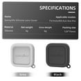 thumbnail image 2 of Capuchon d'Objectif en Silicone pour Insta360 Ace Pro, Étui de Protection Antichoc en Silicone pour Objectifs Insta360 Ace Pro, Protecteur d'Objectif d'Appareil Photo Anti-Poussière et Anti-Rayures pour Insta360 Ace 1i, 2 of 8
