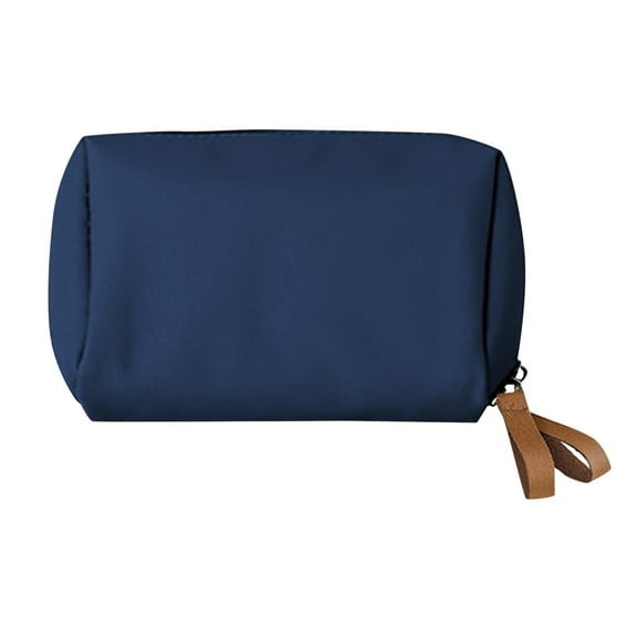 Nylon Zippered Cosmetic Bags Personalize Toiletry Pouch Women Travel Makeup Bag for Purse Travel