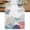 Coral Red,White, variant on Coastal Starfish Table Runner, Ocean Weeping Coral Beach Conch Washable Cotton Linen Table Runners 48 Inches Long, Dresser Scarf Runner for Nightstand/Coffee/End Tables 13''x48''