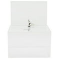 thumbnail image 2 of CUITING Clear Donation Box Suggestion Box with Lock Complain Letter Box Donation Box for Fundraising, 2 of 10