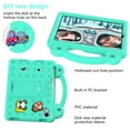 thumbnail image 5 of Kids Case for iPad Mini 7th Gen 8.3" 2024 Tablet Case with Handle & Stand, EVA Foam DIY Cartoon Cute Pattern with Pencil Holder Shockproof Protective Cover for iPad Mini 6th Gen 8.3" 2021, Mintgreen, 5 of 7