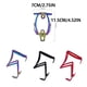 thumbnail image 3 of Sonducket Portabotellas Suministros multicolores para ciclismo Instalación práctica Soporte para tetera Accesorios para ciclismo Exquisita Ciclismo Rojo, 3 of 6