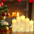 thumbnail image 3 of Da by Flameless Candles, with Embedded String Lights, 5-Piece LED Candles, with 10-Key Remote Control, 24-Hour Timer Function, Da, 3 of 7