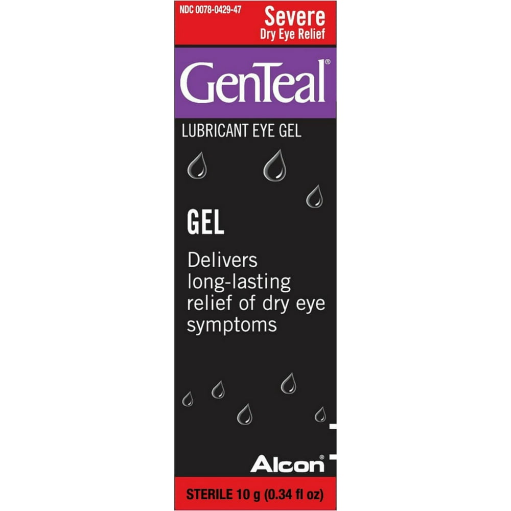 GenTeal Severe Dry Eye Relief Lubricant Eye Gel 10 mL (Pack of 3