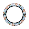 thumbnail image 7 of ZUXONGSY Butterfly Golf Cart Steering Wheel Covers Car Wheel Protector Covers Warm in Winter Cool in Summer Auto Accessories Club Car Steering Wheel Cover Gifts for Golfer Womens, 7 of 7