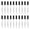 Elbow, variant on 20Pcs Clear Glass Droppers With Soft Rubber Tips 1ML Glass Scale Graduated Dropper Liquid Pipettes For Science Labs